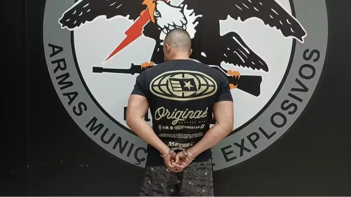 Leandro Ferreira Marçal foi localizado e preso pela Polícia Civil em Marechal Hermes - Foto: Reprodução

