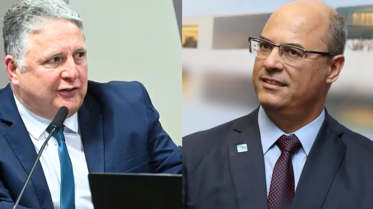 Anthony Garotinho e Wilson Witzel / Reprodução - Redes Sociais