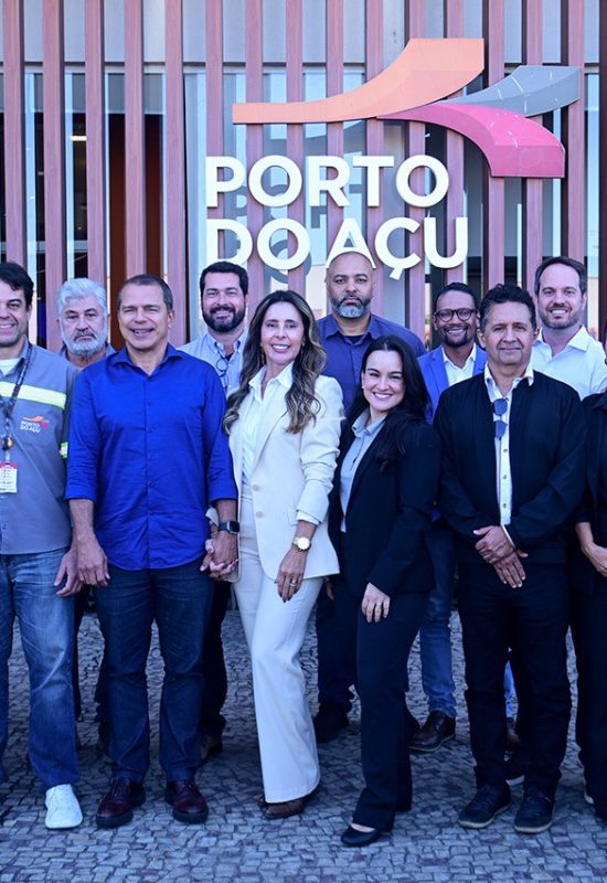 Frederico Paes visita Porto do Açu e destaca geração de empregos para Campos e região